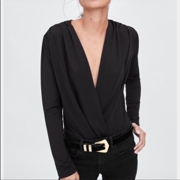 zara long sleeve bodysuit